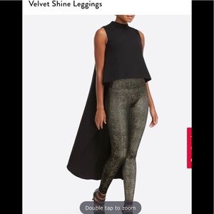 Spanx Velvet Shine Leggings